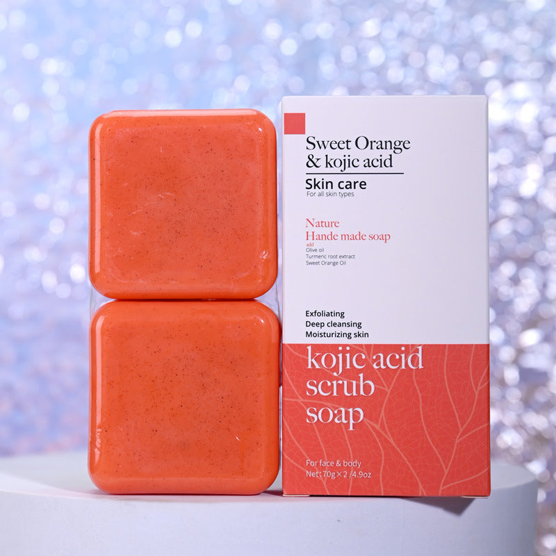 Frosted Handmade Cleansing Bath Turmeric Soap | Other