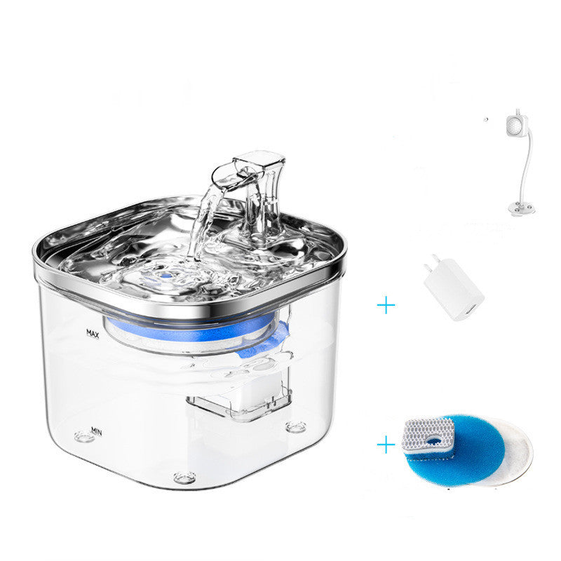 Pet Cat Dog Stainless Steel Automatic Circulation Water Disp | Other