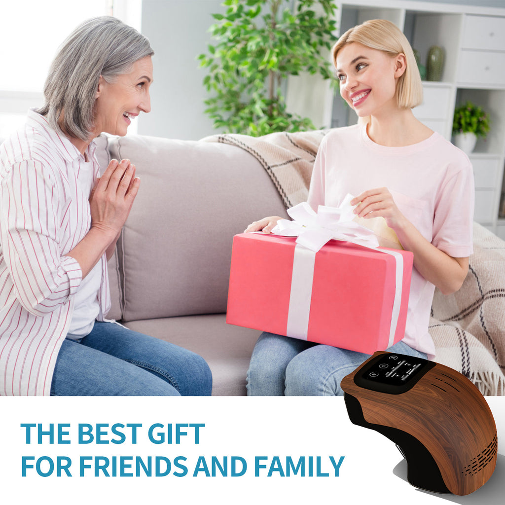Intelligent Heated Knee Massager – Infrared, Vibration & Pain Relief Therapy