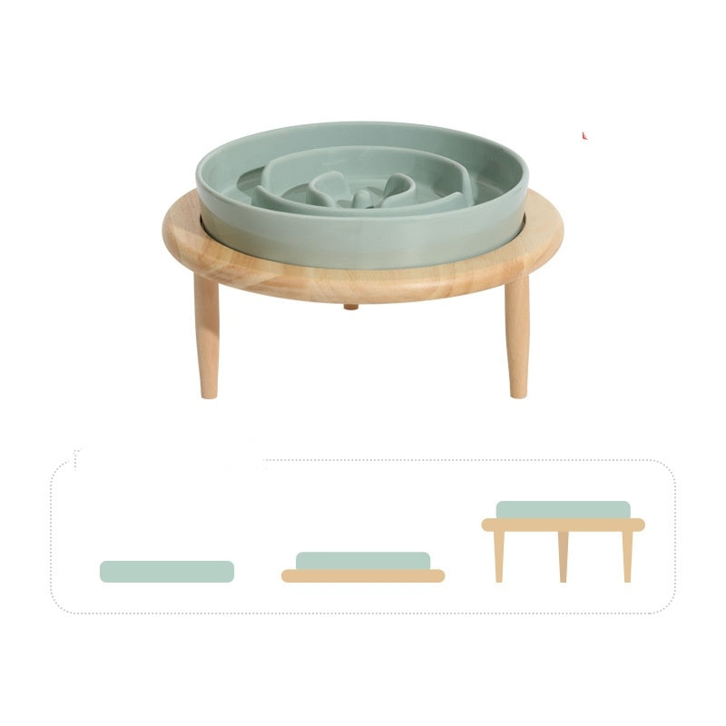 Pet Slow Food Ceramic Neck Protection Bowl | Other
