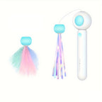 Cat Teaser Stick, Retractable Cat Wand With Replacement Head | Other